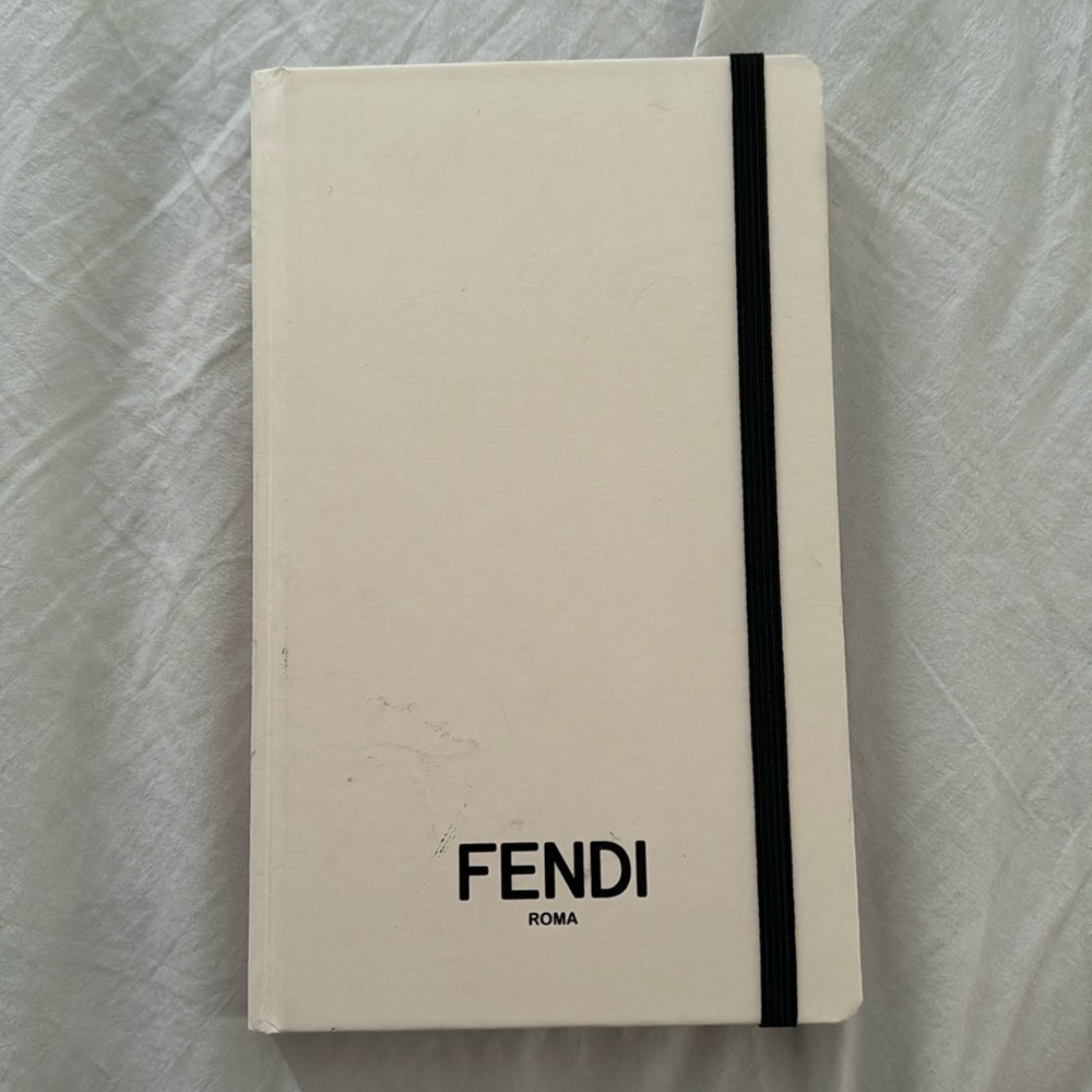 Authentic Fendi notebook